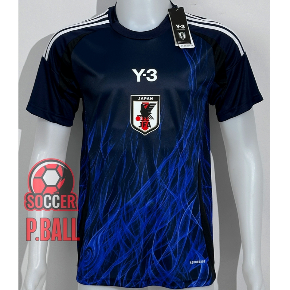 ใหม่ !! เสื้อบอล [ 3A ] ทีมชาติ ญี่ปุ่น Y3 Home เหย้า 2024/25 เกรดแฟนบอล ฟลูออฟชั่นพร้อมชื่อเบอร์ ครบทุกคนในทีม