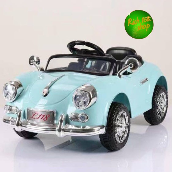 🔥HOT🔥 Itimtoys รถแบตเตอรี่เด็ก ทรงคลาสสิค บังคับผ่านมือถือได้ รถไฟฟ้าเด็ก 2061 /220 ✔ - รูปที่ 3