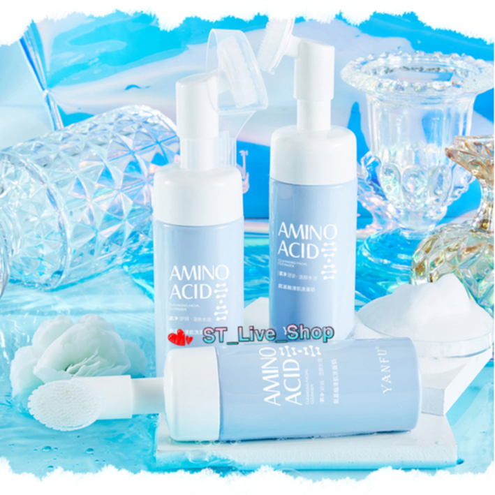 โฟมล้างหน้าเนึ้อนุ่ม มูสโฟม 150ml สูรตอะมิโน แอชิด พร้อมส่ง📌💦
