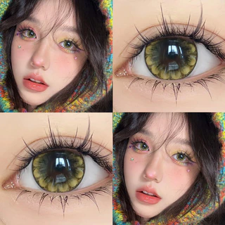 **มีค่าสายตา0.00-10.00**คอนแทคเลนส์(บิ๊กอาย) Selena/jasmine Brown / Gray (ilens) ⭐️ค่าอมน้ำ60% ลายดอกไม้สุดฮิต กรองแสงกั