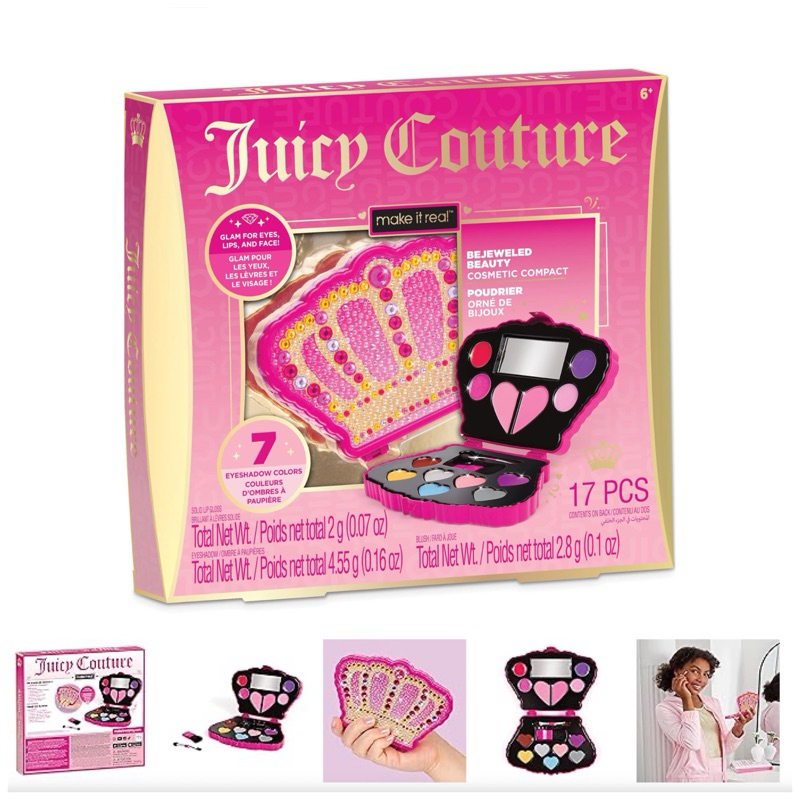 Make it Real JUICY COUTURE™ BEJEWELED BEAUTY COSMETIC COMPACT