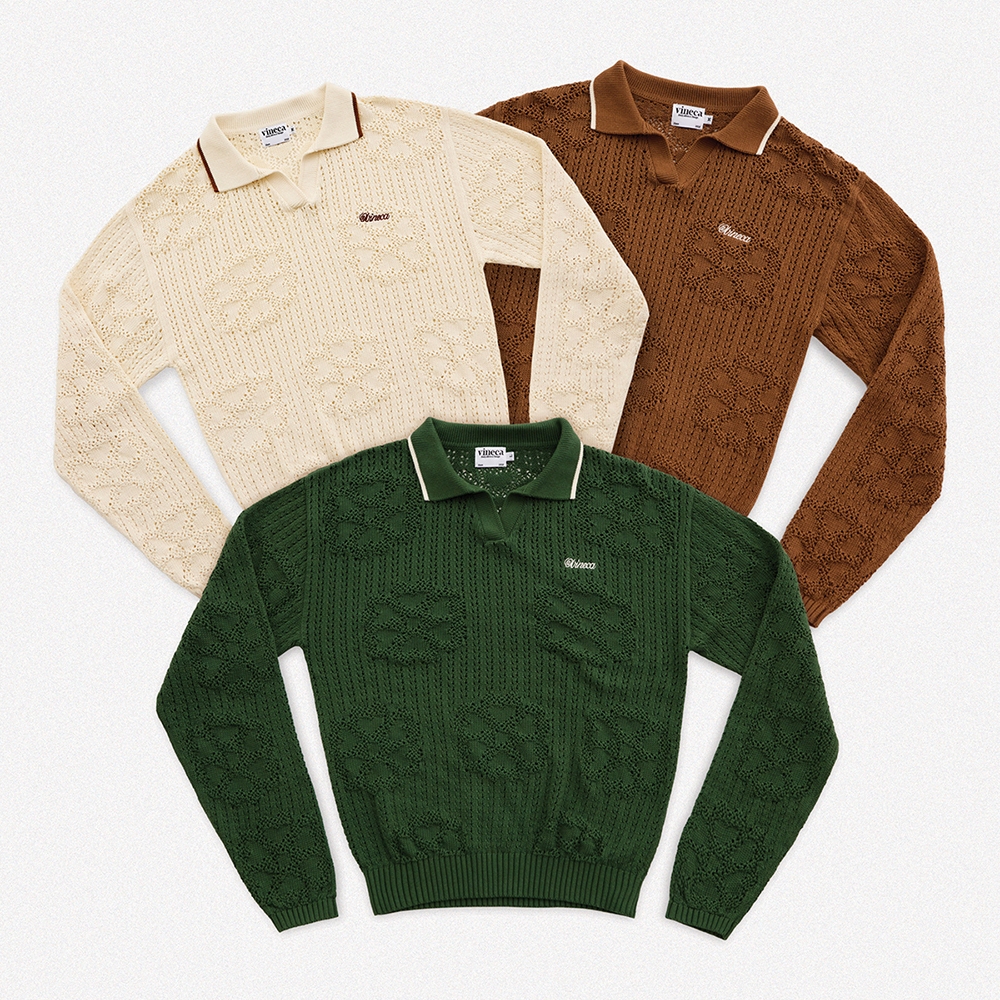 Vineca Blossom Knit Sweater