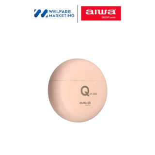 AIWA AT-X80Q TWS Bluetooth Earphones หูฟังไร้สายแบบอินเอียร์ น้ำหนักเบา กันน้ำระดับ IPX4