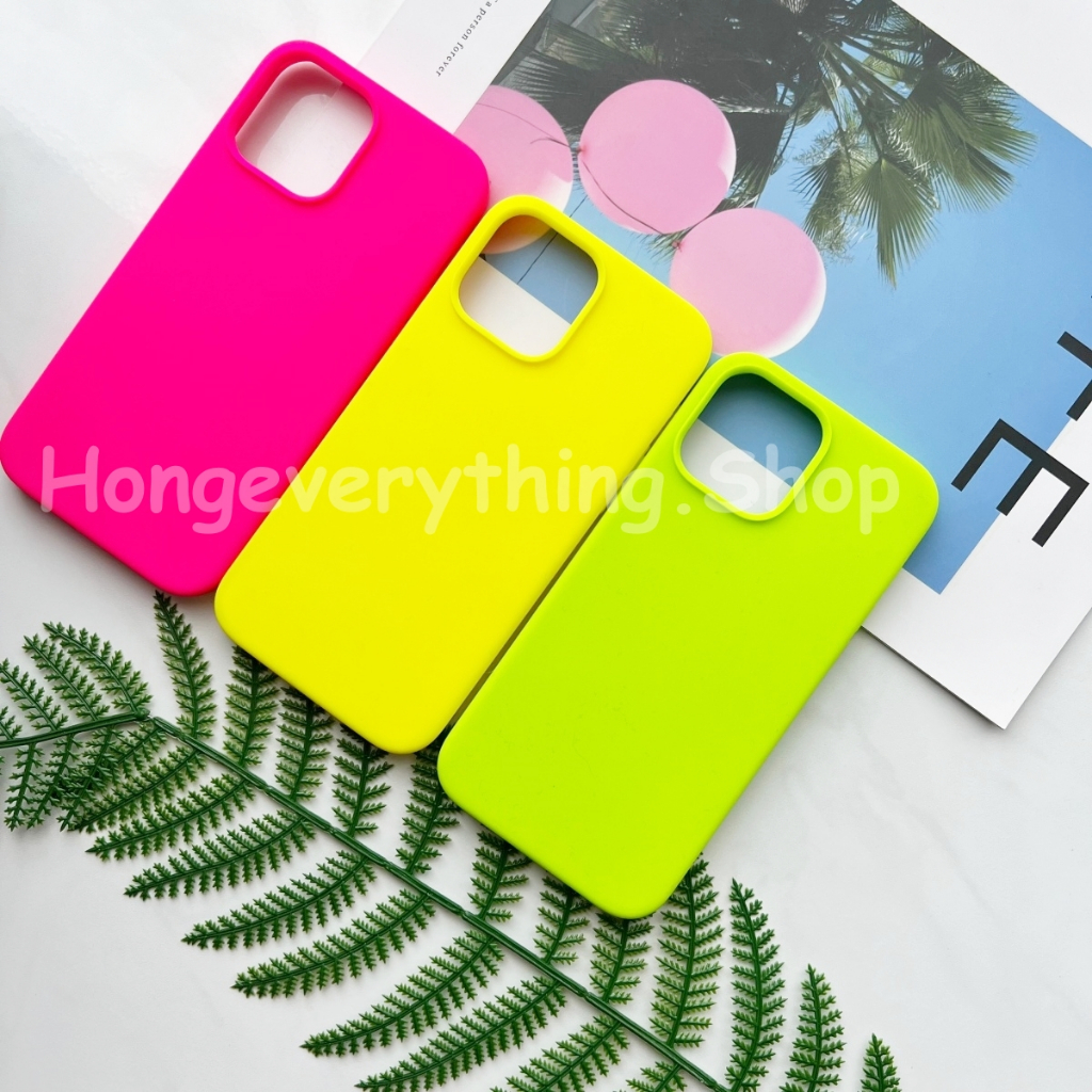🔥เคสกำมะหยี่(ปิดหัว-ปิดท้าย) รุ่นiPhone7-17Promax สีเขียวนี สีชมพูนี สีเหลืองนี