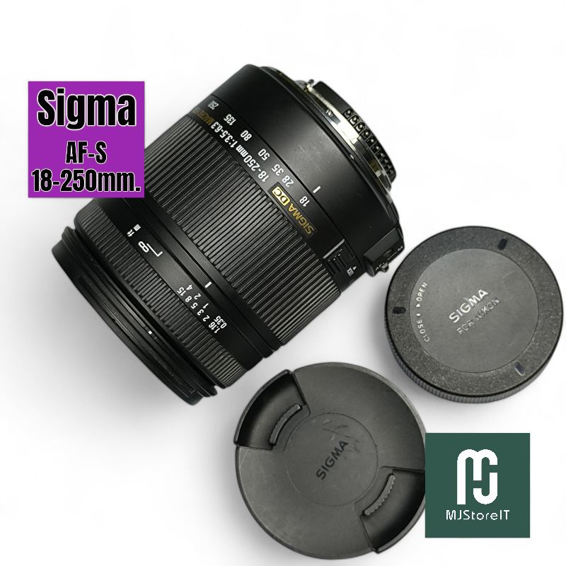 Sigma DC 18-250mm.F3.5-5.6 Macro OS HSM Mount AF-S Nikon (สภาพ 90-95%)