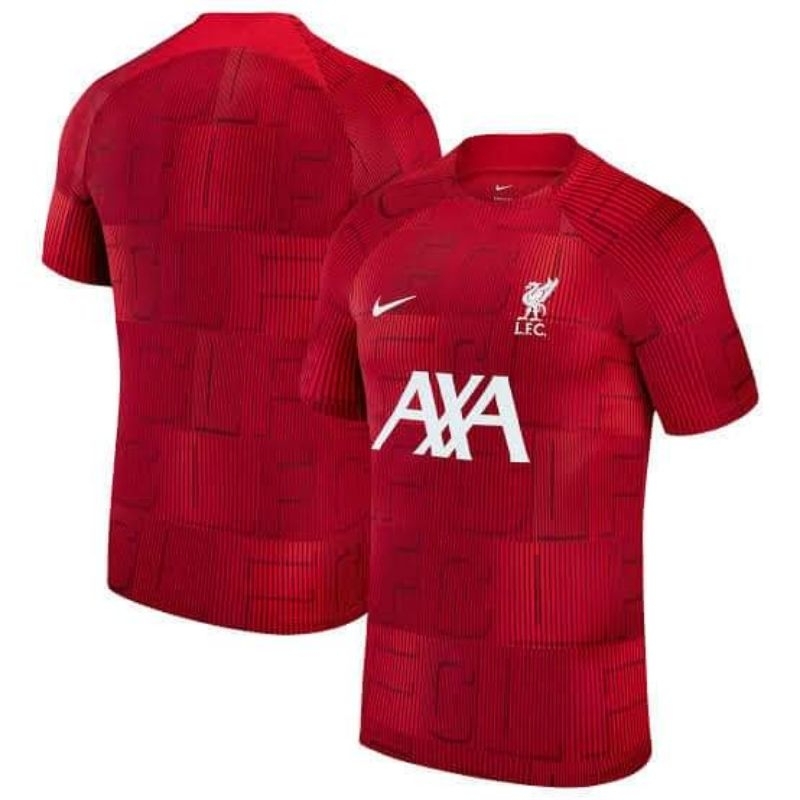 เสื้อลิเวอร์พูล PRE-MATCH สีแดง ฤดูกาล 2023/24