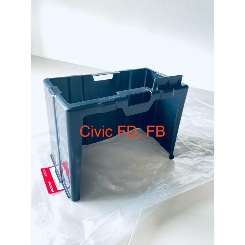 (แท้ %)กล่องแบต,กล่องครอบแบตแท้, (น็อตยาว1ตัว )Civic Fd Fb รถยนต์ อะไหล่เบิกศูนย์ Honda FD, FB ถาดรองแบต