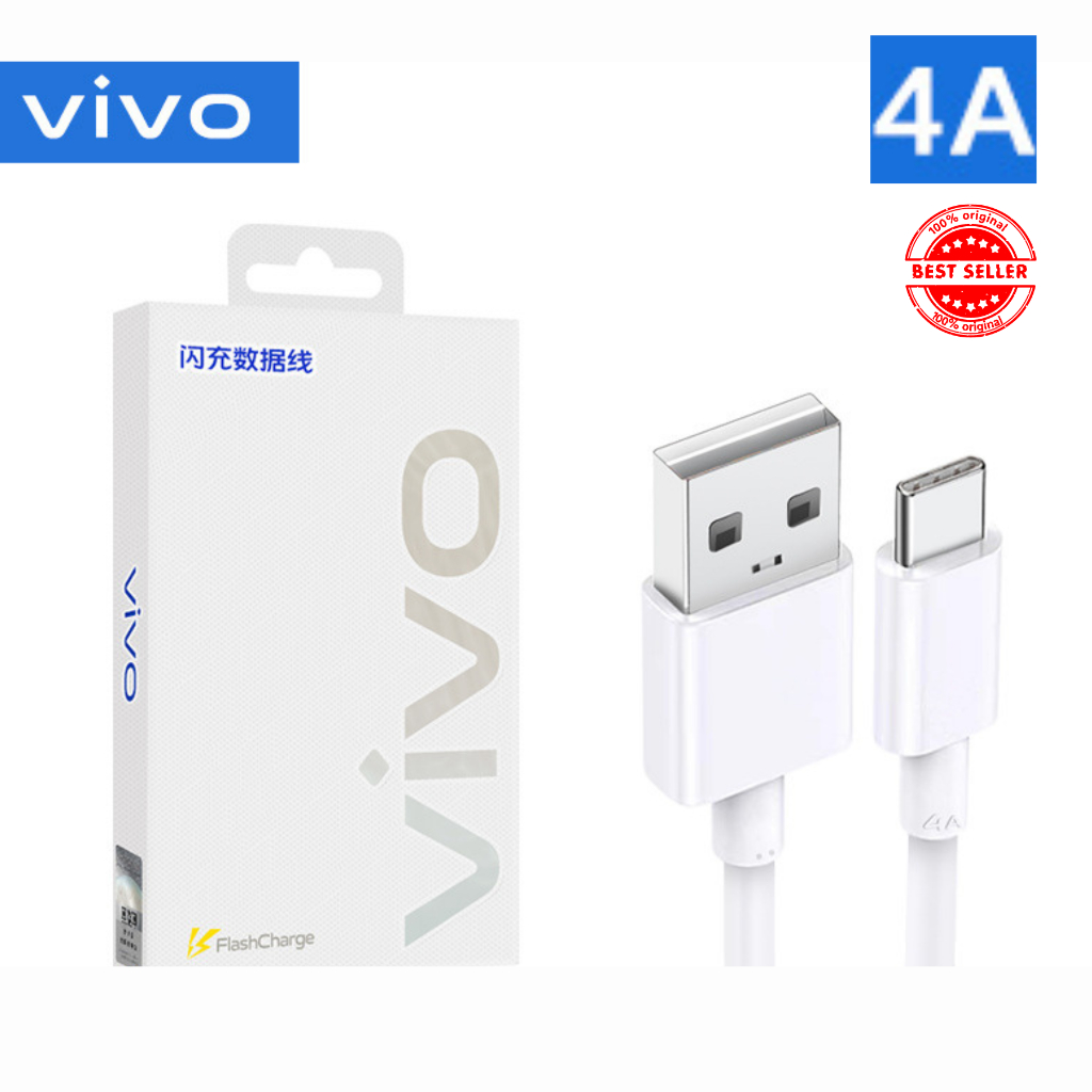 VIVO 44W 4A สายชาร์จแท้ TYPE C Y36 V29E V25 V23 V21 V20 SE X30PRO X40 X50 X60 X70 S1 PRO Y02 Y21 Y22