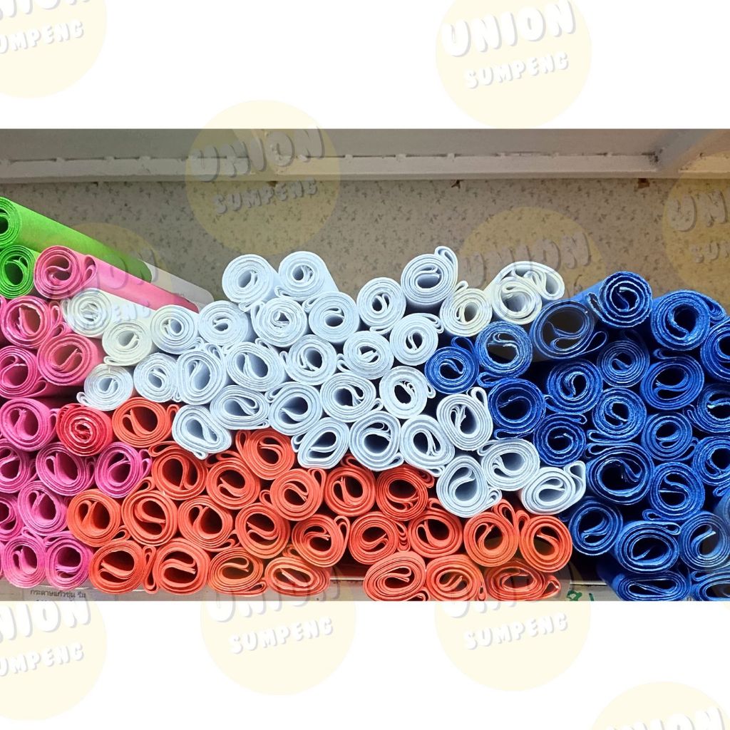 (USP)💢ถูกที่สุดตกแผ่นละ2บาท💢(ม้วน25แผ่น) กระดาษแก้วขุ่น กระดาษว่าว ห่อท็อฟฟี่ ทำพวงมะโหตร ห่อลูกอม แก้วขุ่น ห่อขนม - รูปที่ 6