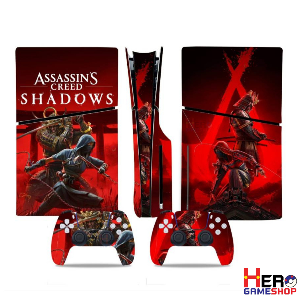 Sticker ติดเครื่อง Ps5 Slim skin 🇹🇭พร้อมส่งในไทย🇹🇭 ลายต่างๆ คุณภาพสูง ลายคมชัด ป้องกันรอยขีดข่วน สติกเกอร์ผิวกันน้ำ