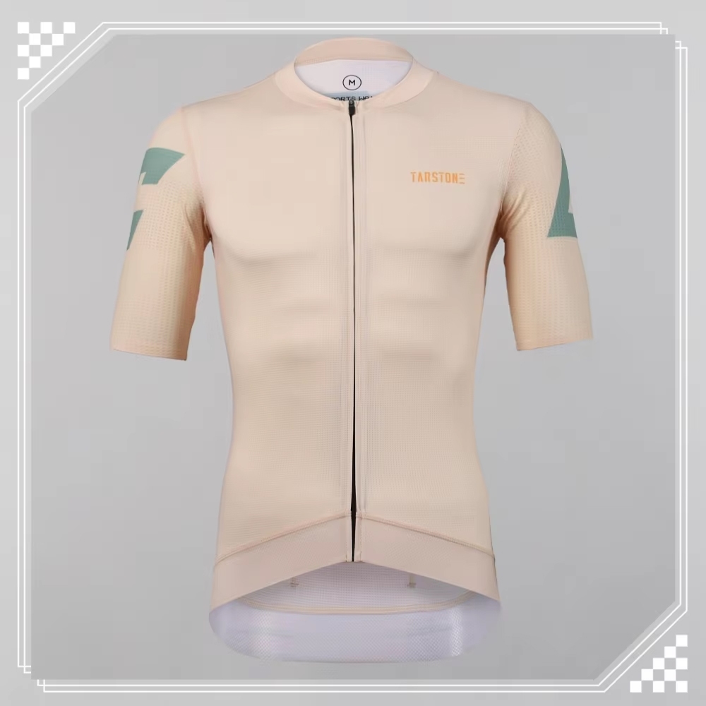 เสื้อจักรยาน CCC Tarstone Jersey สี Light Yellow