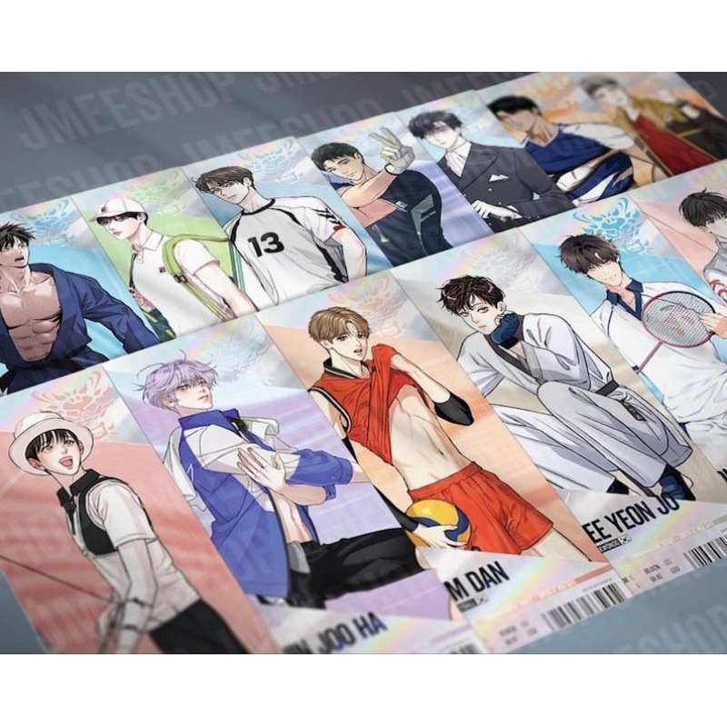 🇰🇷[พร้อมส่ง]🇰🇷 ตั๋วนักกีฬา Team Lezhin Match ticketver.2