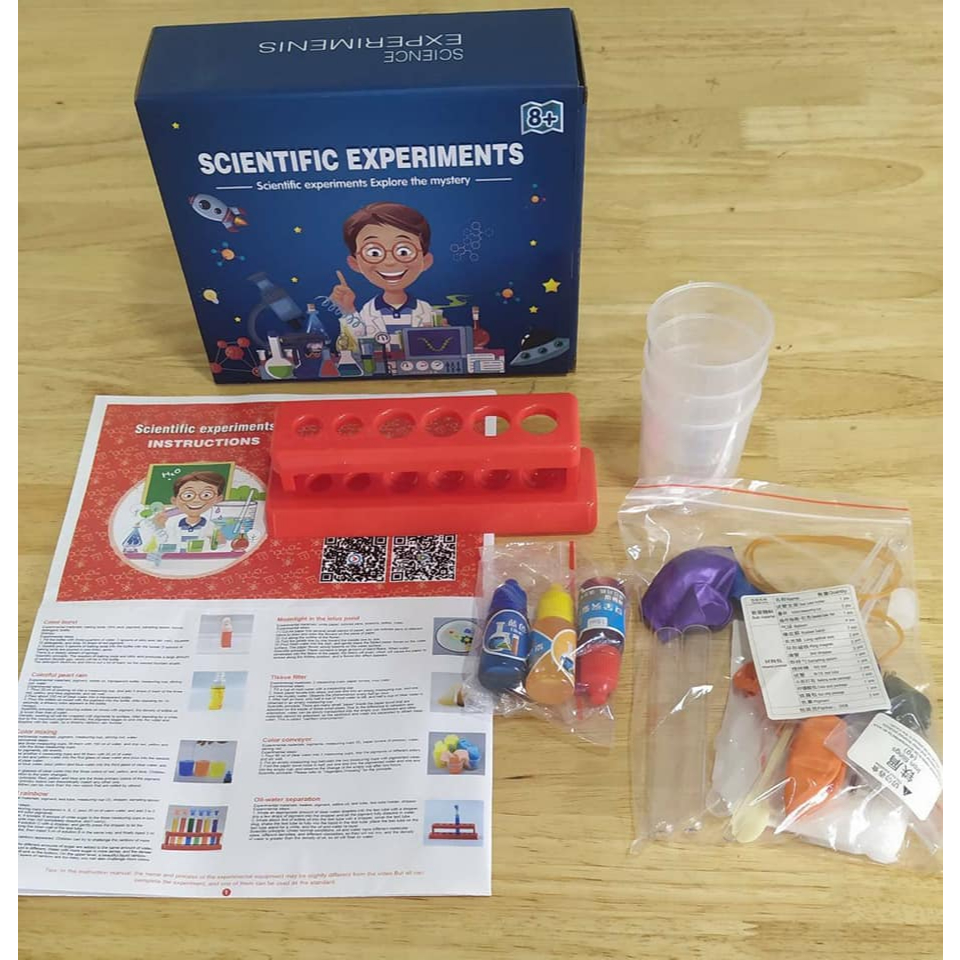 ชุดทดลองวิทยาศาสตร์  58 การทดลอง #STEM ทดลองที่ทำได้ง่าย กิจกรรมสนุก  Science Show