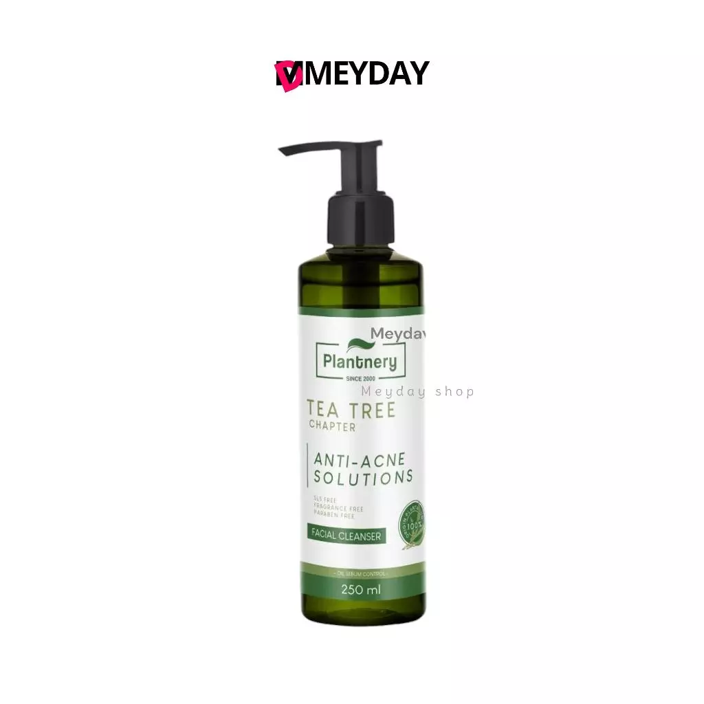 Plantnery Tea Tree เจลล้างหน้า ที ทรี แพลนท์เนอรี่ สูตรลดสิว ควบคุมความมัน