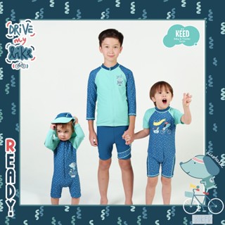 KEED :  ชุดว่ายน้ำเด็ก BOY BIKER ป้องกัน UV 50+