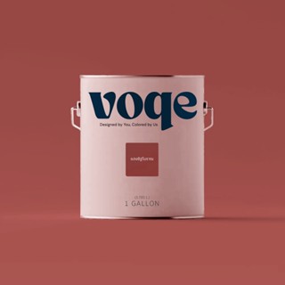 สีน้ำอะครีลิคแท้100% เฉดสี แดงอิฐโบราณ สีทาบ้าน ทาอาคารเกรดพ…