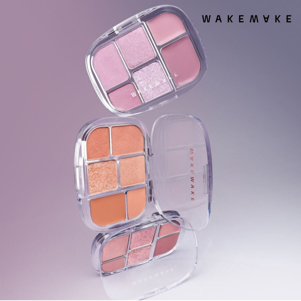 #พร้อมส่ง# WAKEMAKE Soft Sheer Multi Palette 6.4g