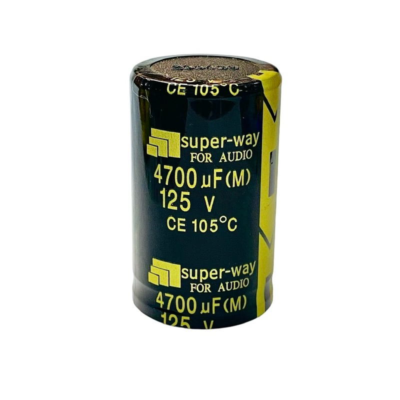 Capacitor 4700UF/125V 105องศา คาปาซิเตอร์