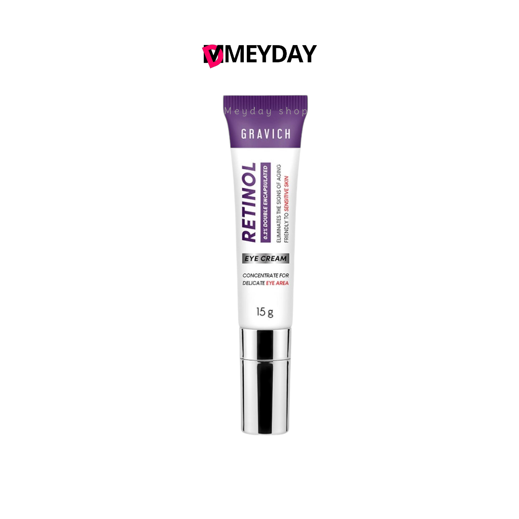 อายครีม กราวิช เรตินอล คอนเซนเทรด Gravich Retinol Concentrate Eye Cream ขนาด 15 g