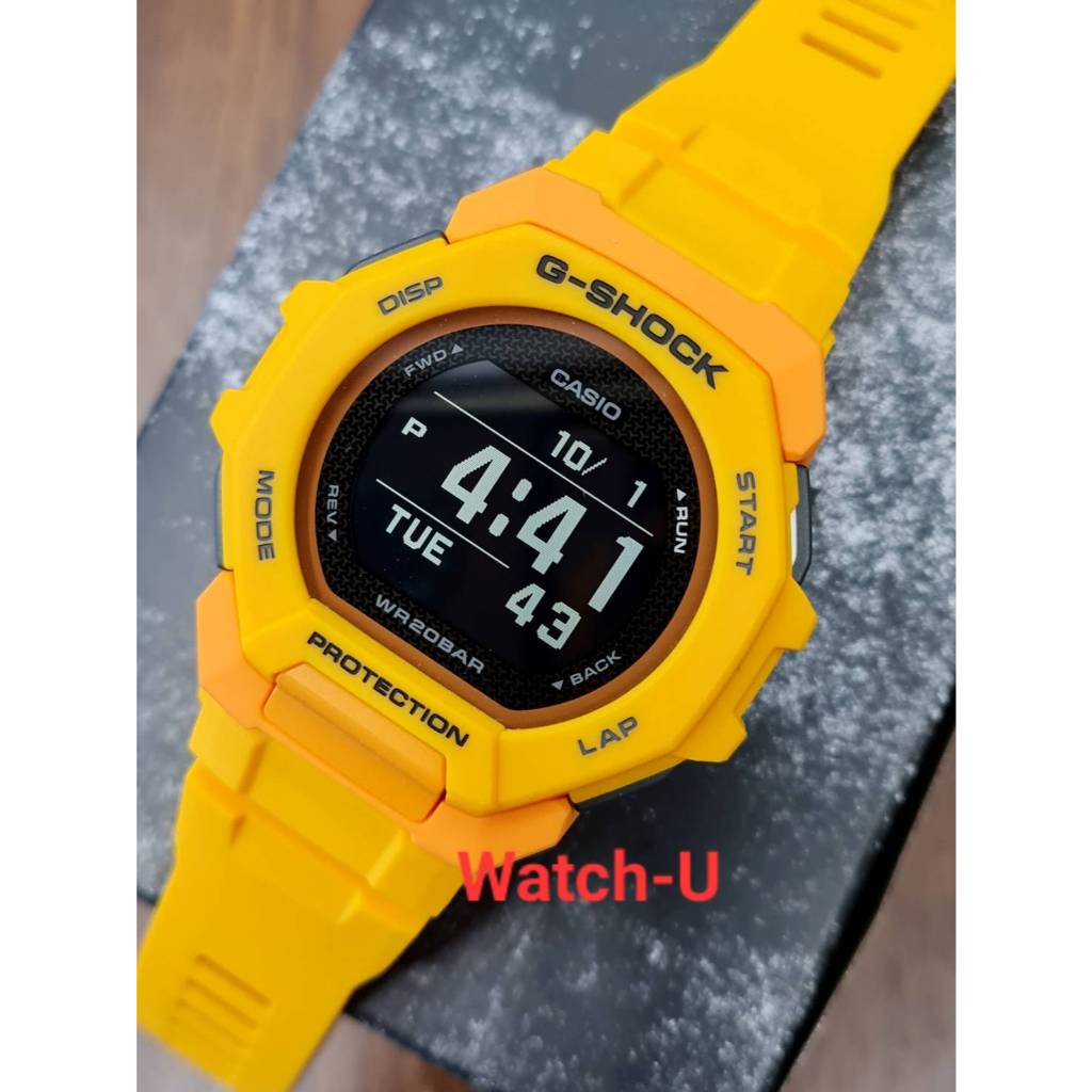 G-Shock G-SQUAD นาฬิกาข้อมือผู้ชาย สายเรซิ่น GBD-300 รุ่น GBD-300-9 , GBD-300-9DR