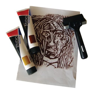 FAS Studio Block Printing Ink 100 ml (หมึกพิมพ์ภาพ)