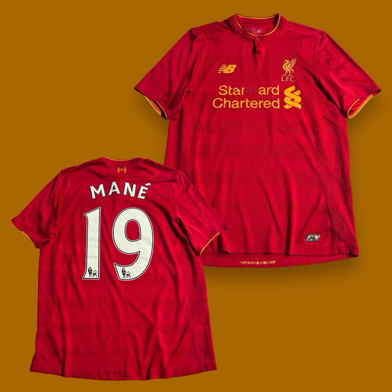 เสื้อบอลมือสองของแท้ LIVERPOOL ชื่อเบอร์ Sadio Mane
