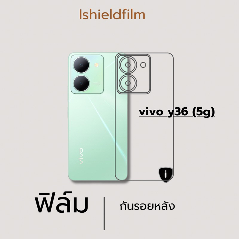 vivo Y36(5g) ฟิล์มหลัง พร้อมอุปกรณ์ติดตั้ง
