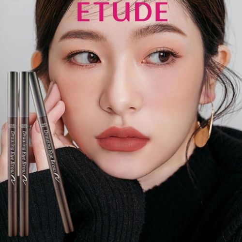 เขียนคิ้วEtude House Drawing Eye Brow Duo ดินสอเขียนคิ้วหัวตัด ดินสอเขียนคิ้วที่ดังที่สุดและขายดีที่สุด ออกแบบมาพิเศษ