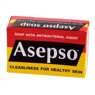 1 ก้อน Asepso Soap อาเซปโซ สบู่ก้อน ก้อนเดี่ยว ช่วยชำระล้างแบคทีเรียและเชื้อโรค 70/80g.