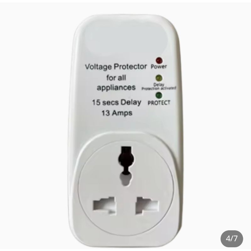 ปลั๊กป้องกันไฟกระชาก MOONFIRE กันไฟตก ใช้กับตู้แช่ ตู้เย็น ทีวีได้หมด - รูปที่ 6