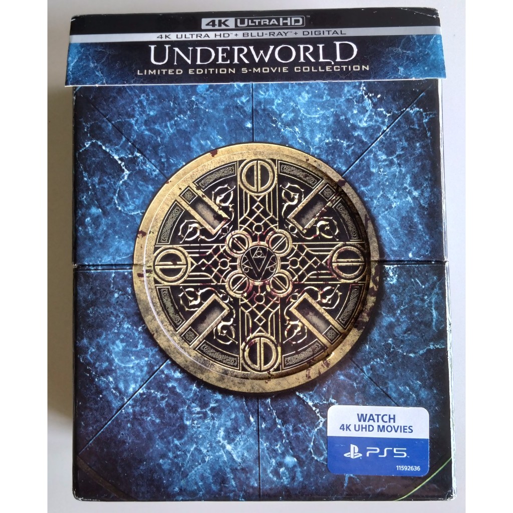 มือ2 Underworld 5-Movie Collection Boxset 4K UHD + Blu-ray