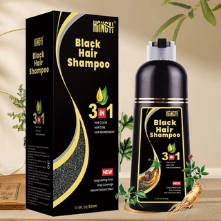 แชมพูปิดผมขาว ครีมย้อมผม แชมพูปิดผมหงอก ยาสระผมปิดผมขาว hair dye Shampoo ย้อม บำรุง ปิดผมขาว 500ml