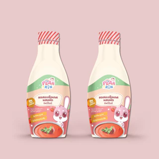 ซอสมะเขือเทศผสมผักรวมPEARRIN 🍅🥦 ตัวช่วยให้เด็กกินผักง่ายขึ้น!✨