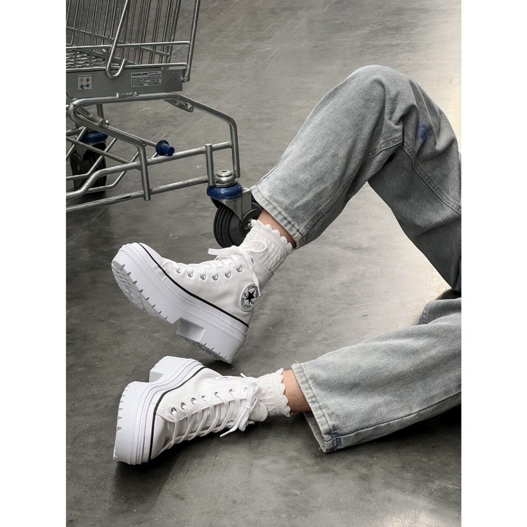 Converse รองเท้าผ้าใบ W Chuck Taylor All Star Lugged Heel Platform HI A10364CMF4WTXX (2900)