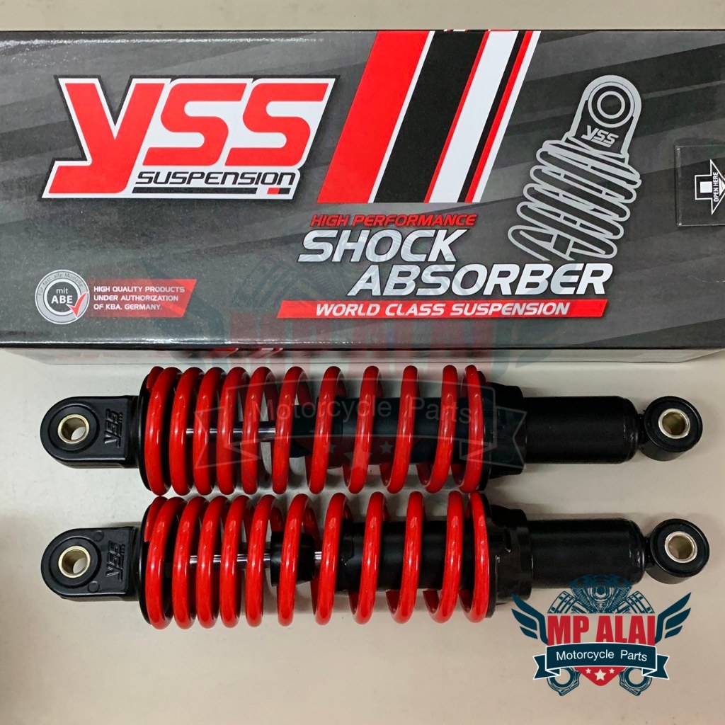 โช๊คหลัง YSS YAMAHA FIN115-i / SPARK115-i  (สีแดง) ยาว280มม. ของแท้รับประกันศูนย์YSS [RD220-280P-47-