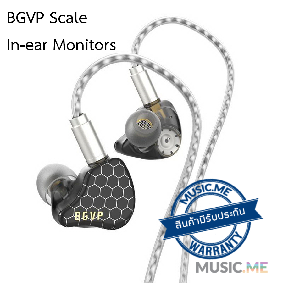 BGVP Scale Pro หูฟัง 2 ไดรเวอร์ 1BA+1DD รองรับ Hi-Res
