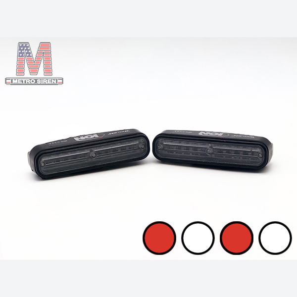 Whelen ION สีแดงขาว ดูโอ้ ไซเรน (มือสอง - คู่)