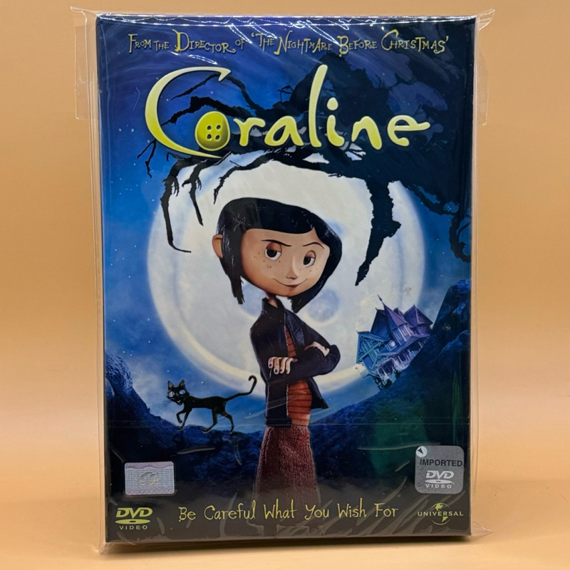 DVD :    Coraline ดีวีดีมือ 2 ลิขสิทธิ์แท้ สภาพสะสม 1568