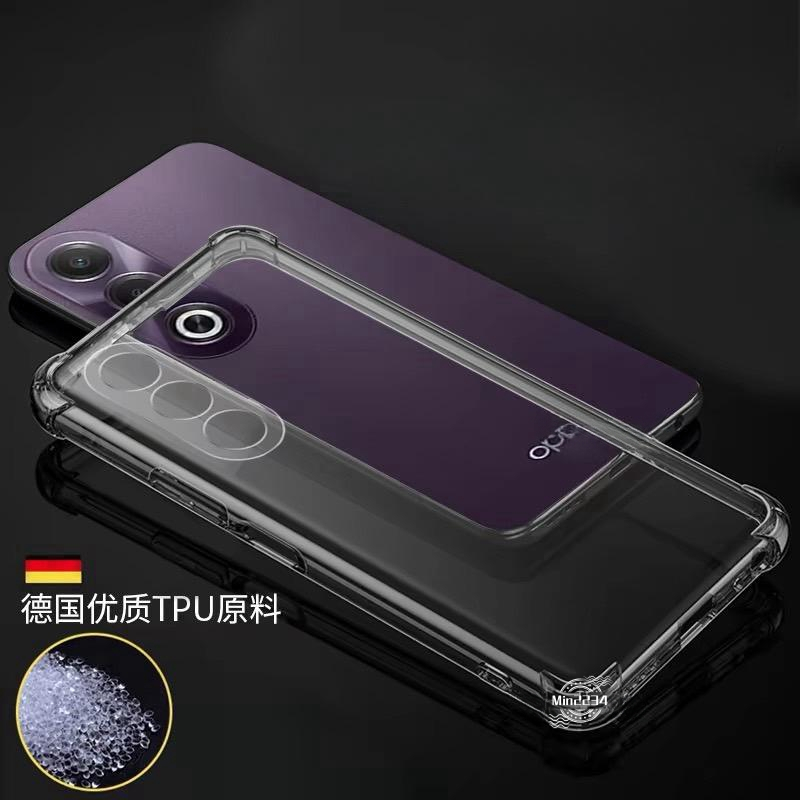 เคสใสกันกระแทก สำหรับ OPPO A3X A3 A3pro A18 A38 4G A58 4G A78 4G A78 5G A60 A79 5G Reno11 5G Reno11F Reno12 5G Reno12F