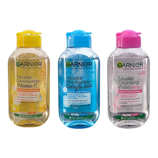 ล้างเครื่องสำอาง การ์นิเย่ ไมเซล่า คลีนซิ่ง วอเตอร์ Garnier Micellar Cleansing Water 50/125/400 มล.