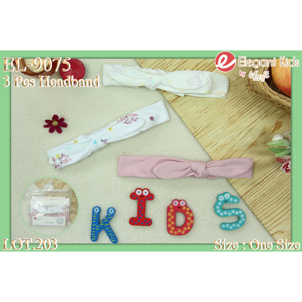 Elegant Kids Headband-ที่คาดผม เด็กแรกเกิด-1ขวบ