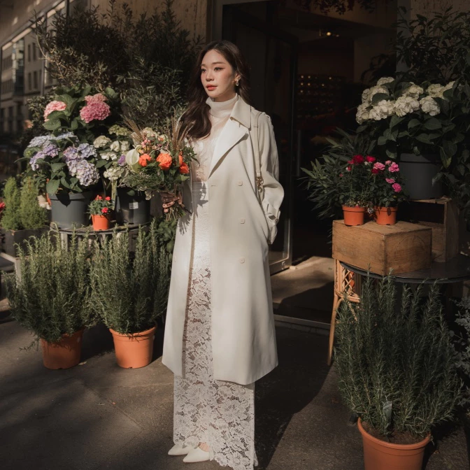 Melon trenchcoat เทรนโค้ททรงสวย รุ่นนี้การันตีว่าผ้าดีมาก