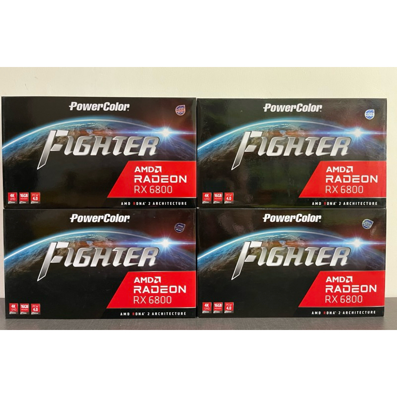 VGA (การ์ดแสดงผล) POWER COLOR FIGHTER AMD RADEON RX 6800 16GB GDDR6 มือสอง ประกันศูนย์ไทย