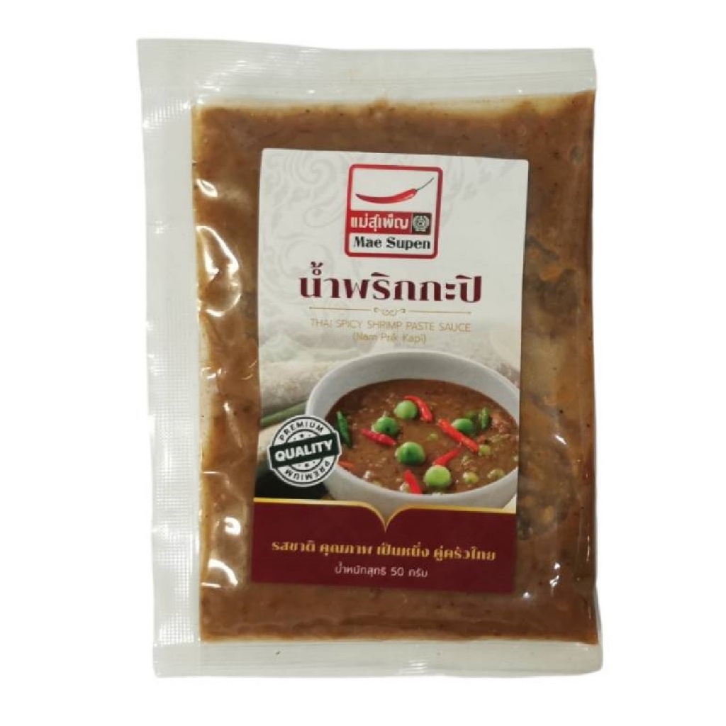 น้ำพริกกะปิ ตราแม่สุเพ็ญ 50 กรัม