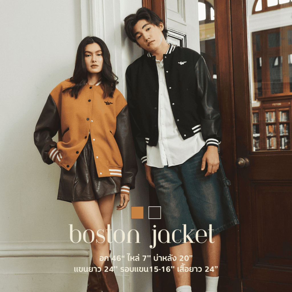 Boston jacket🏈( New Collection ) - รูปที่ 7