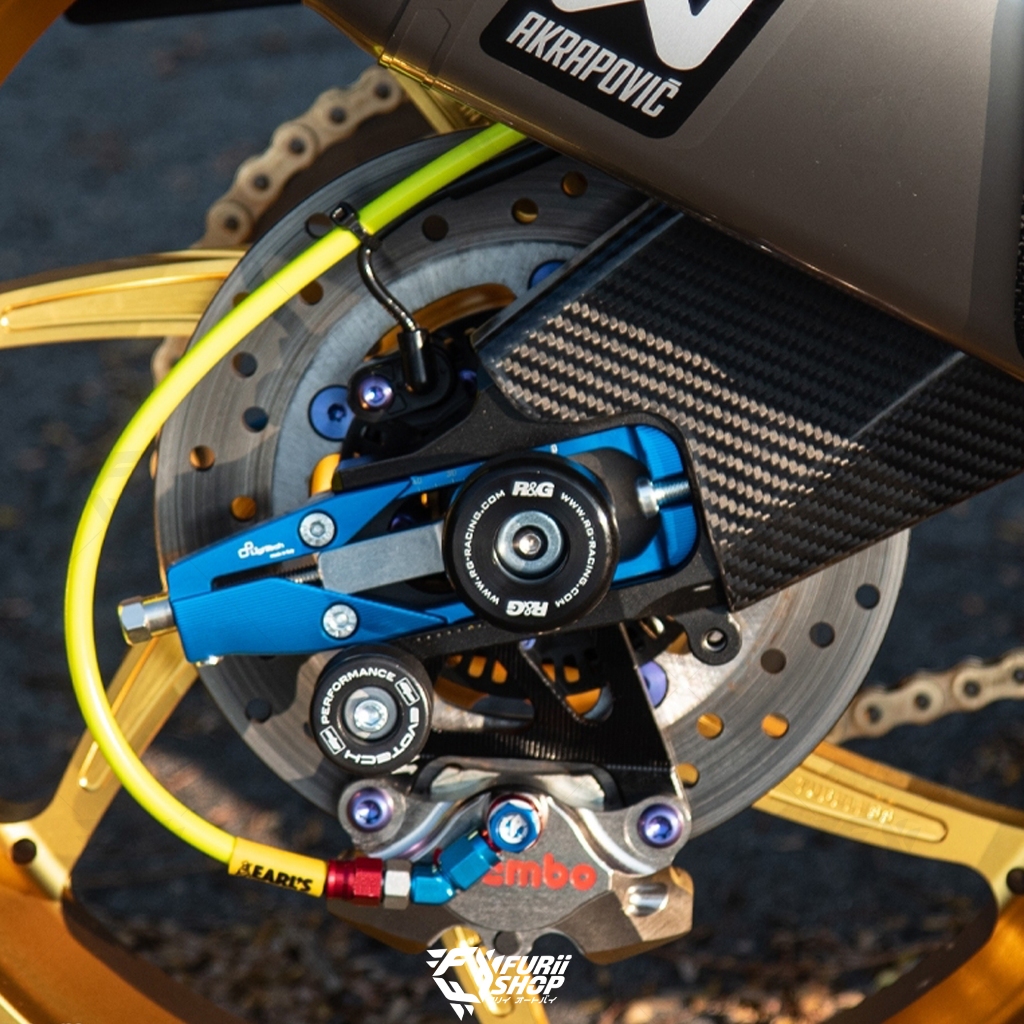 หางปลา/หางปลาตั้งโซ่/หางปลาแต่ง Lightech For Yamaha  YZF-R6 2017+