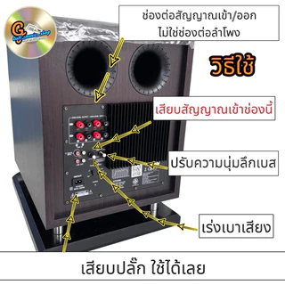 STORM RM-126 ตู้ลำโพงซับ 12นิ้ว Active Subwoofer Speaker มีแอมป์ในตัว RM 126 RM126 ตู้ลำโพง ซับเบส