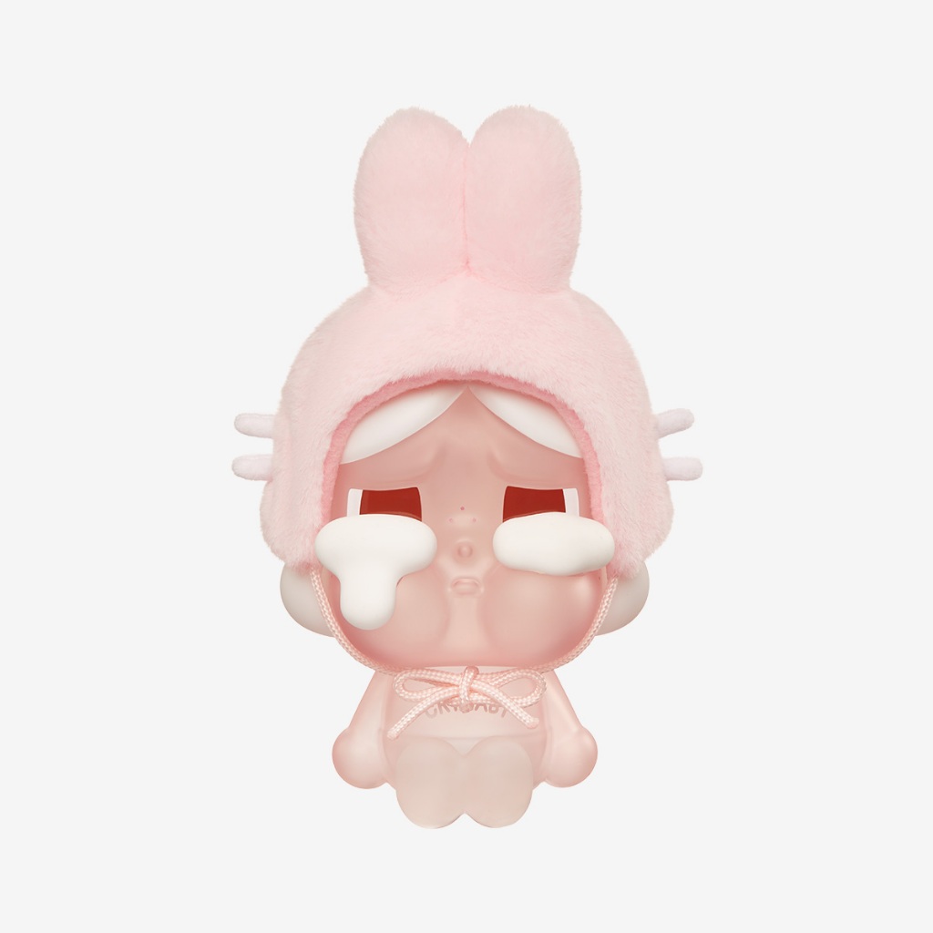 [พร้อมส่ง] แก้วน้ำ ครายเบบี้ POP MART CRYBABY Crying Again Series-Plush Straw Cup (I'LL GIVE YOU ALL MY LOVE)