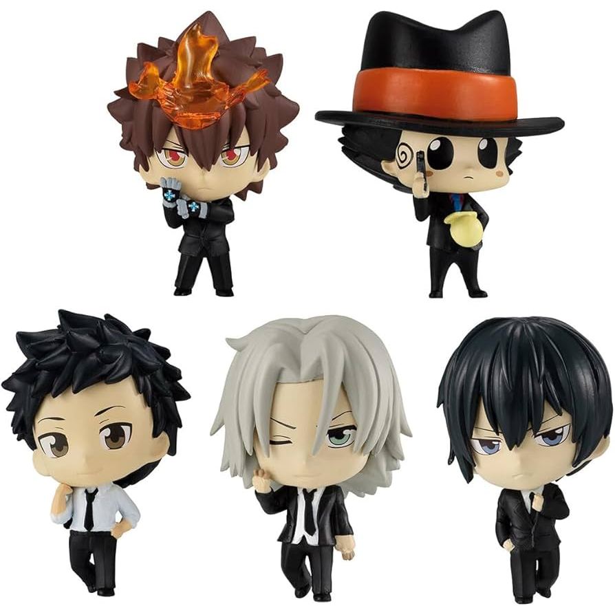 BANDAI Hitman REBORN! Capsule Figure Collection 01 02 Gashapon Reborn Vol. 1 2 กาชาปอง รีบอร์น!