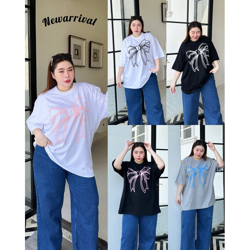 เสื้อยืดสาวอวบพลัสไซส์ C3238-C3242